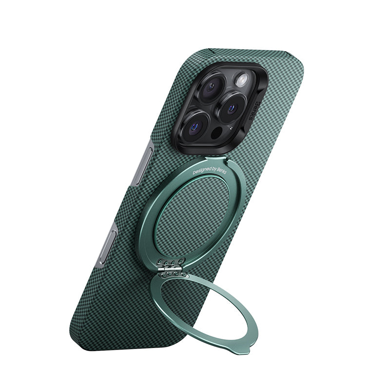 Benks L52 Magnetik 360 Derece Dönebilen ArmorTint Kevlar Tasarımlı Parmak Ring Stand Mavi