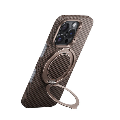 Benks L52 Magnetik 360 Derece Dönebilen ArmorTint Kevlar Tasarımlı Parmak Ring Stand Mavi