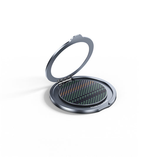 Benks L56 Magnetik 360 Derece Dönebilen ArmorPop Kevlar Tasarımlı Parmak Ring Stand Siyah-Gri