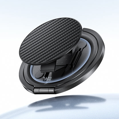 Benks L56 Magnetik 360 Derece Dönebilen ArmorPop Kevlar Tasarımlı Parmak Ring Stand Siyah-Gri