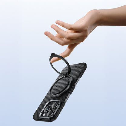 Benks L56 Magnetik 360 Derece Dönebilen ArmorPop Kevlar Tasarımlı Parmak Ring Stand Mavi