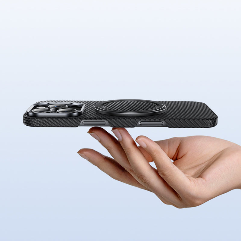 Benks L56 Magnetik 360 Derece Dönebilen ArmorPop Kevlar Tasarımlı Parmak Ring Stand Mavi