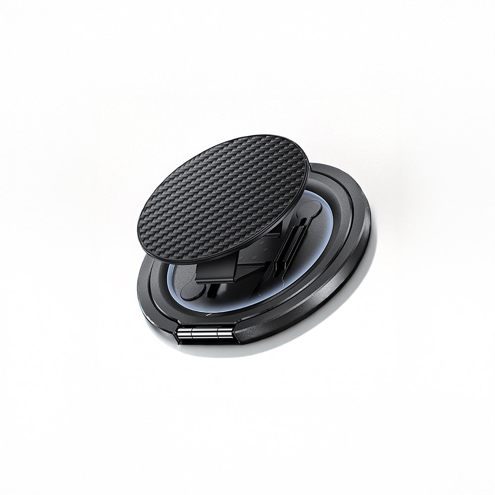Benks L56 Magnetik 360 Derece Dönebilen ArmorPop Kevlar Tasarımlı Parmak Ring Stand Siyah-Gri
