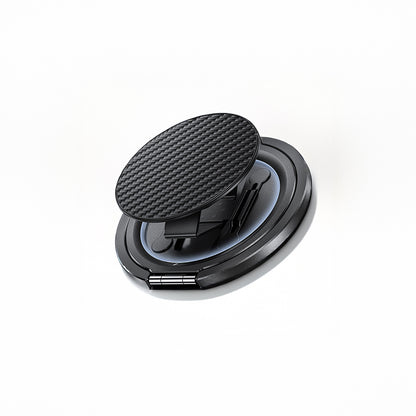 Benks L56 Magnetik 360 Derece Dönebilen ArmorPop Kevlar Tasarımlı Parmak Ring Stand Siyah-Gri