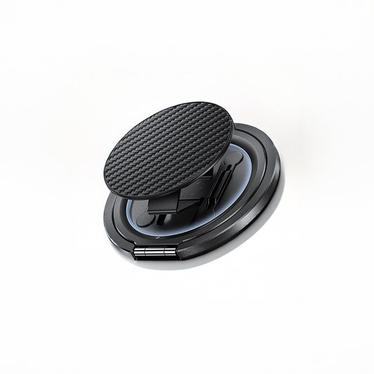 Benks L56 Magnetik 360 Derece Dönebilen ArmorPop Kevlar Tasarımlı Parmak Ring Stand Siyah-Gri