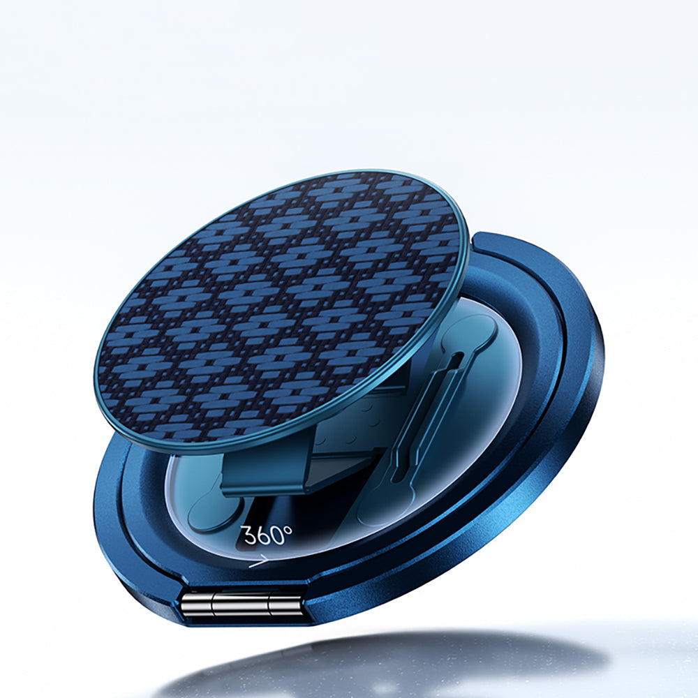 Benks L56 Magnetik 360 Derece Dönebilen ArmorPop Kevlar Tasarımlı Parmak Ring Stand Siyah