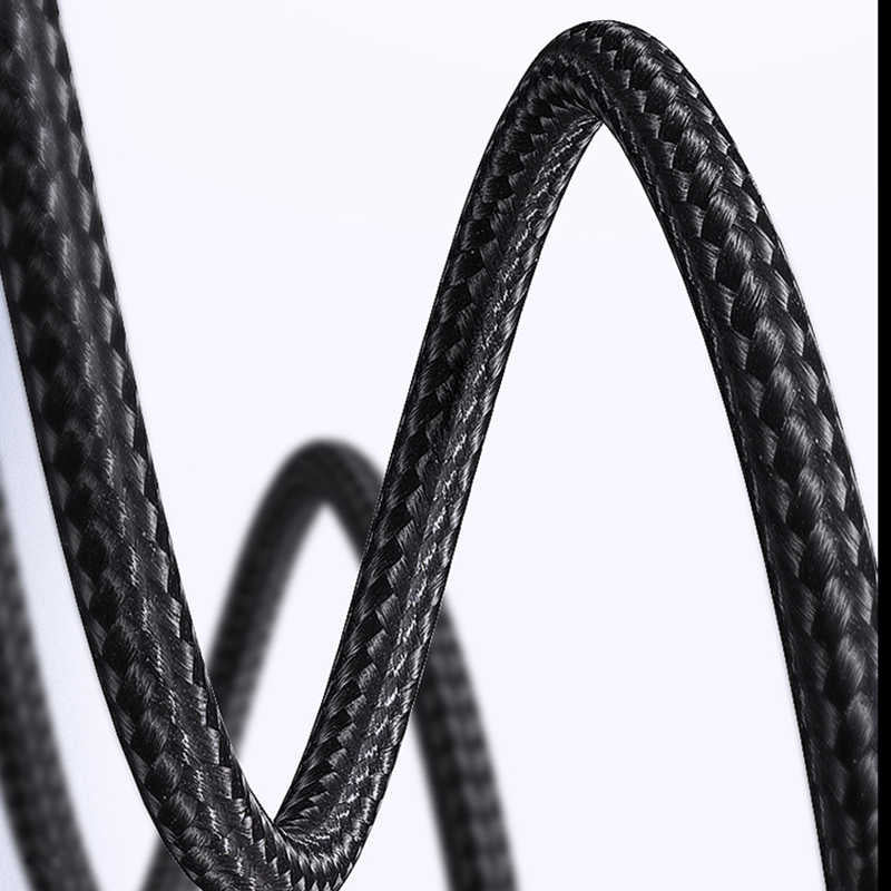 Benks M15 MFI Dual Right-Angle Fast Charging Kablo Siyah