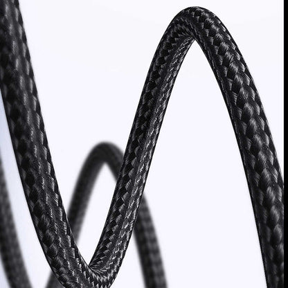 Benks M15 MFI Dual Right-Angle Fast Charging Kablo Siyah