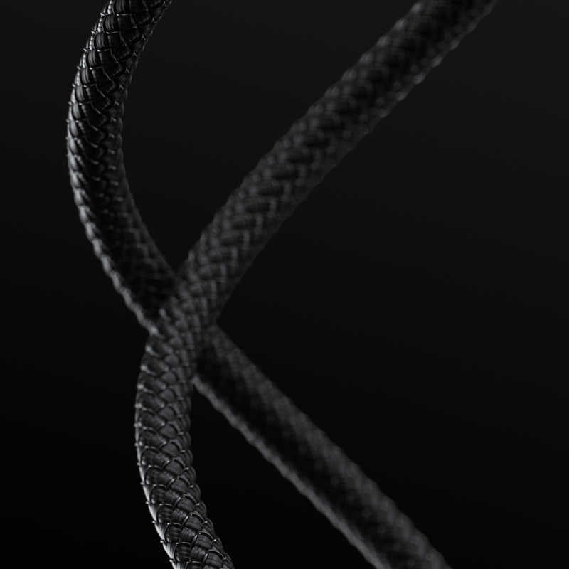 Benks M16 MFI Speedywind PD - Lightning Fast Charging Kablo Siyah