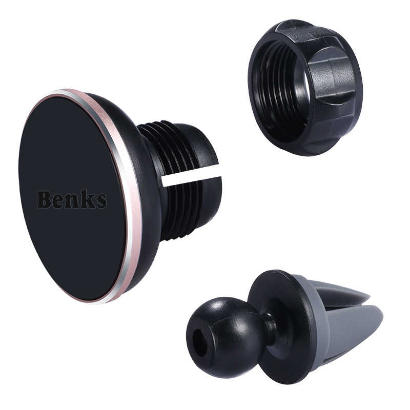Benks Magnetik Araç Telefon Tutucu (Air Vent) Siyah