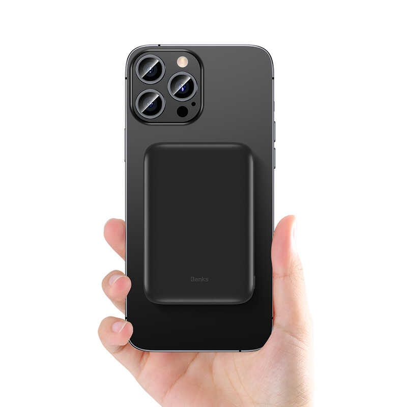 Benks MP03 M-safe Magnetic Powerbank 10000 Mah Beyaz
