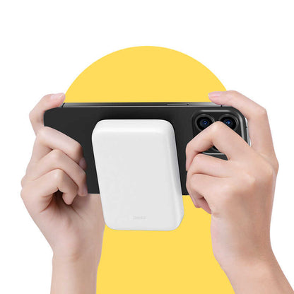 Benks MP03 M-safe Magnetic Powerbank 10000 Mah Beyaz