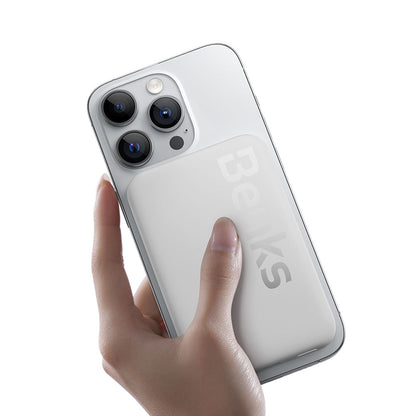 Benks MP10 M-safe Magnetik İnce Tasarımlı Powerbank 6000mAh Pembe