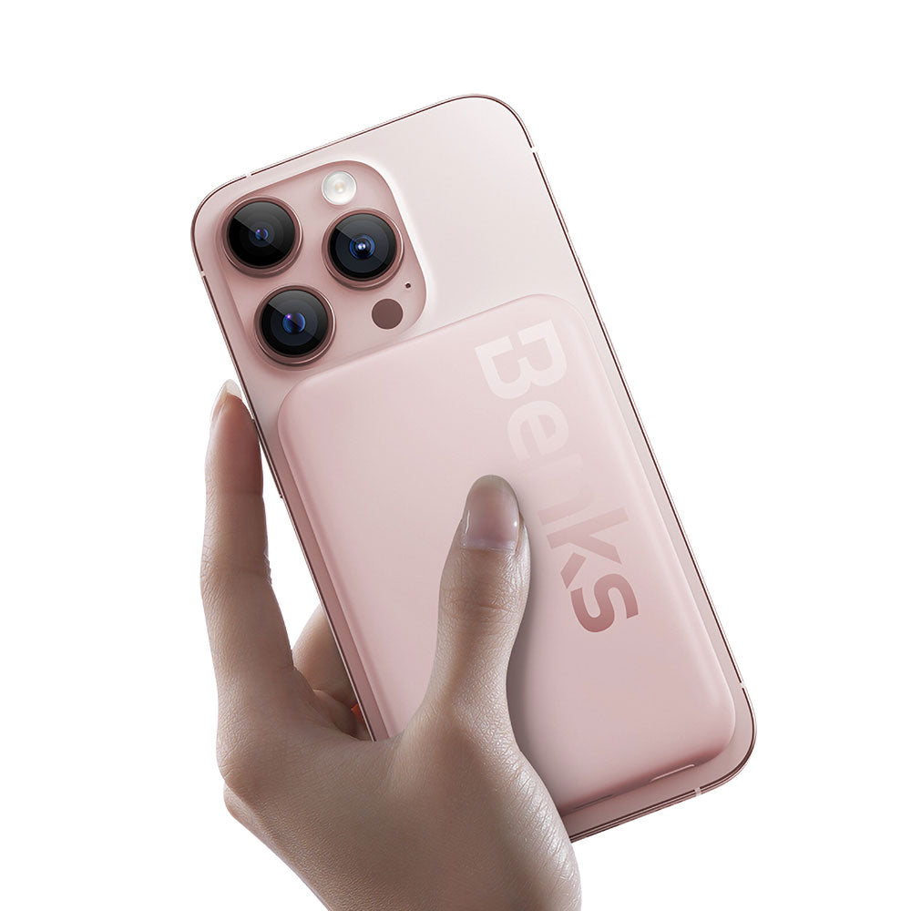 Benks MP10 M-safe Magnetik İnce Tasarımlı Powerbank 6000mAh Mavi