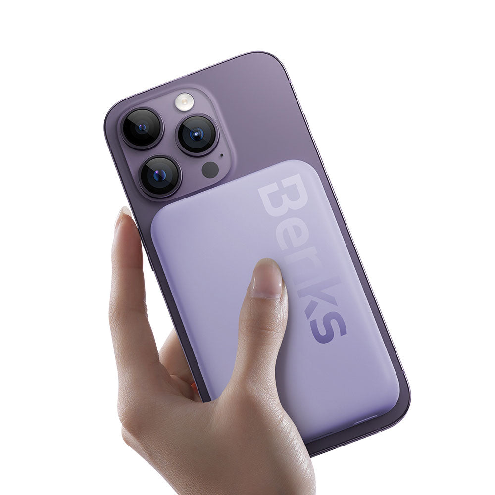 Benks MP10 M-safe Magnetik İnce Tasarımlı Powerbank 6000mAh Pembe