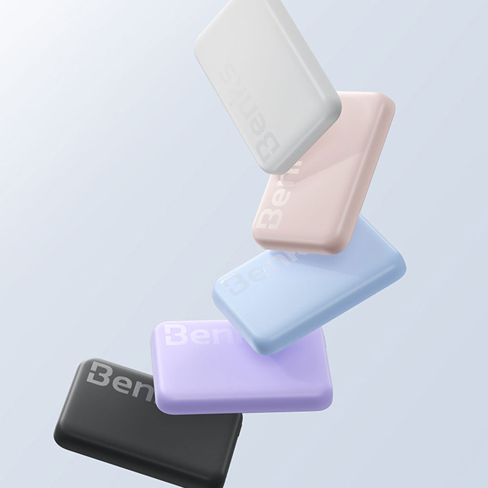 Benks MP10 M-safe Magnetik İnce Tasarımlı Powerbank 6000mAh Mavi