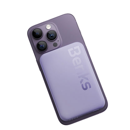 Benks MP10 M-safe Magnetik İnce Tasarımlı Powerbank 6000mAh Mor
