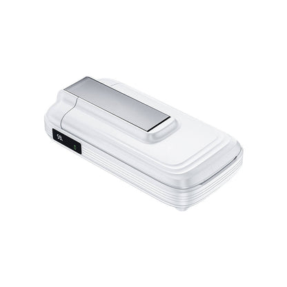 Benks MP13 5in1 Dijital LED Göstergeli Katlanabilir Kablosuz Şarj Standlı Powerbank 15W 10000mAh Beyaz