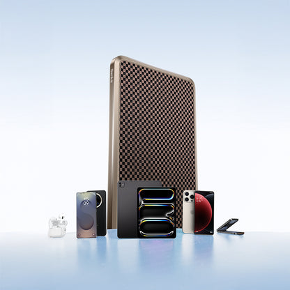 Benks MP15 ArmorGo M-safe Şarj Özellikli Ultra İnce ArmorTint Serisi Aramid Fiber Powerbank 15W 5000mAh Gold