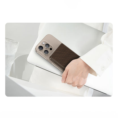 Benks MP17 ArmorGo M-safe Şarj Özellikli ArmorTint Aramid Fiber Qi2 Teknolojili Powerbank 15W 10000mAh Gold