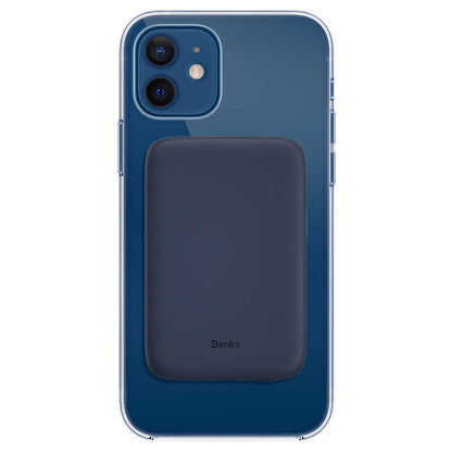 Benks MP01 M-safe Magnetic Slim Powerbank 5000 Mah Beyaz