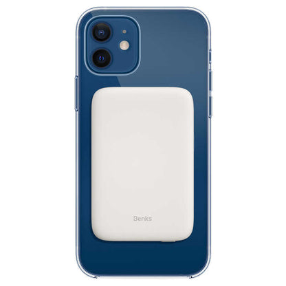 Benks MP01 M-safe Magnetic Slim Powerbank 5000 Mah Mavi