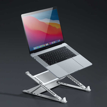 Benks SR03 Fanlı Laptop Standı Gümüş