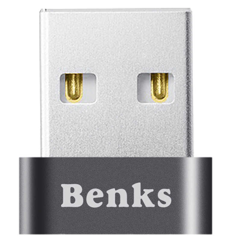 Benks U33 Usb 2.0 To Type-C Adaptör Gri