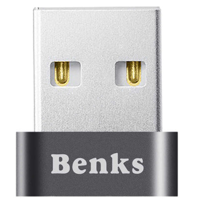 Benks U33 Usb 2.0 To Type-C Adaptör Gri