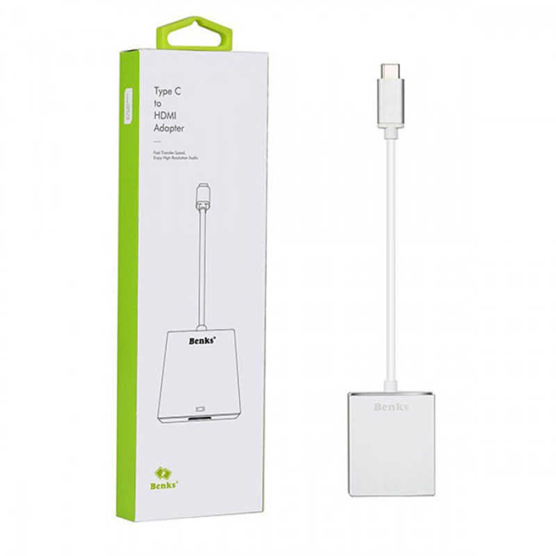 Benks Usb 3.1 Type-C to HDMI Adaptör Rose Gold