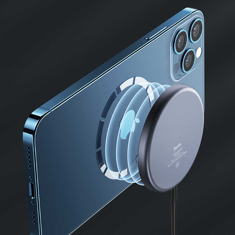 Benks W06 M-safe Wireless Şarj Aleti Siyah