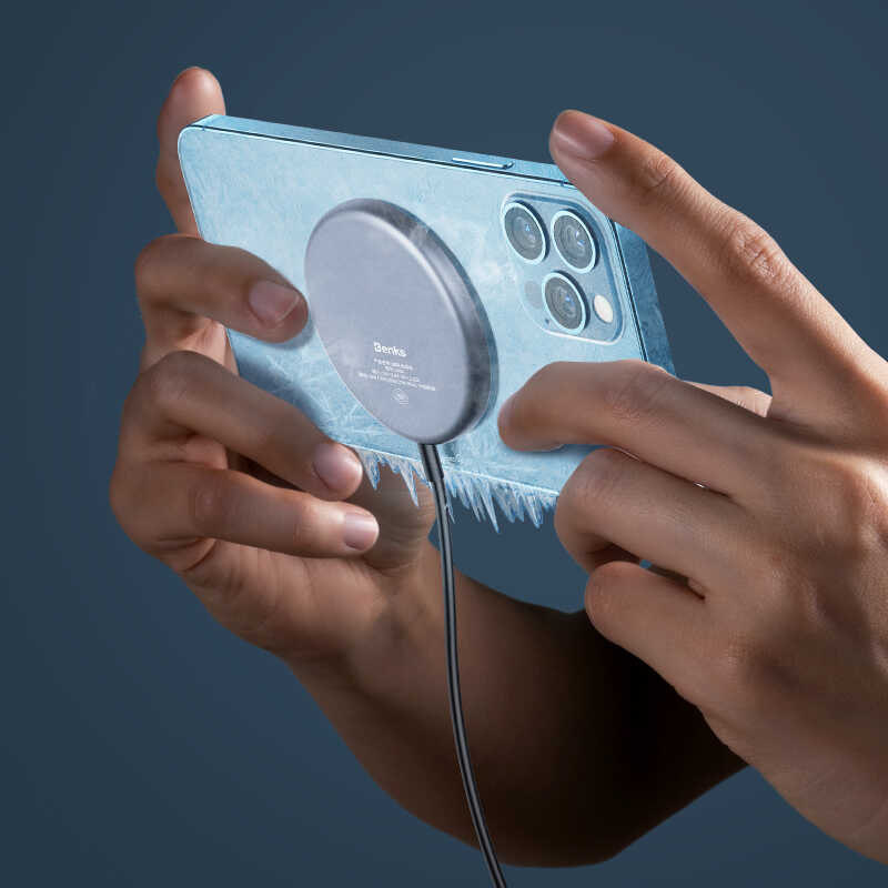 Benks W06 M-safe Wireless Şarj Aleti Siyah