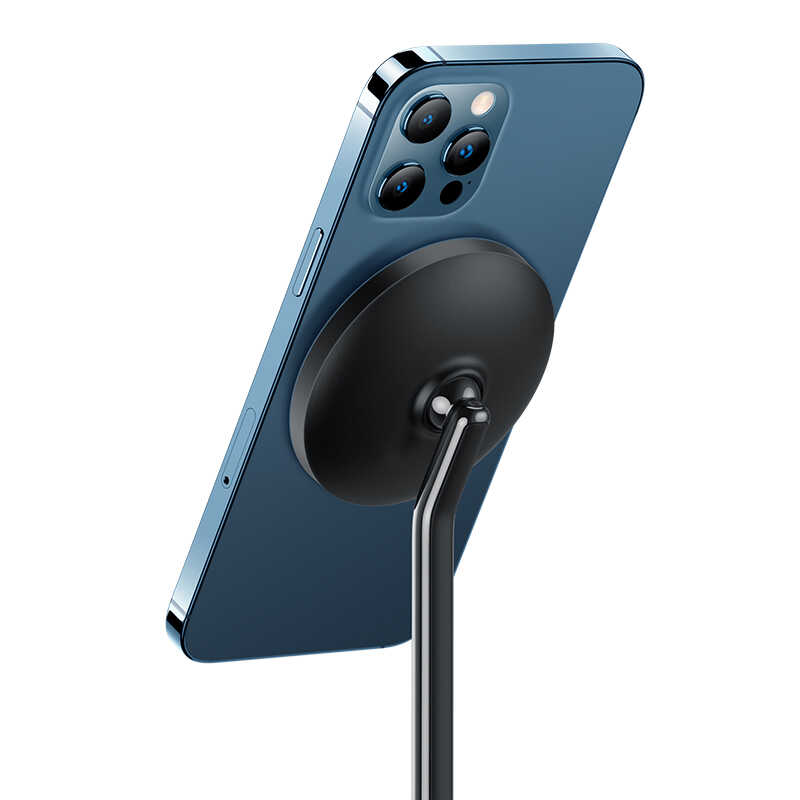 Benks W08 2 in 1 Dual Kablosuz Şarj Standı Siyah