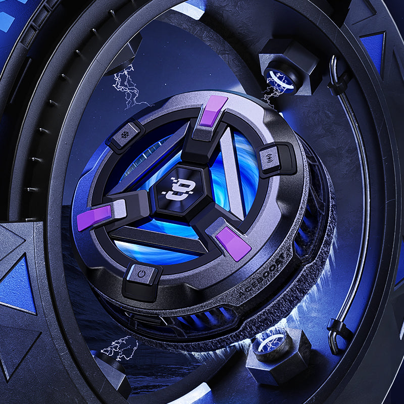 Benks W10 15W Wireless Şarj Özellikli Telefon Soğutucu Fan Siyah