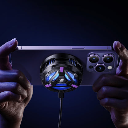 Benks W10 15W Wireless Şarj Özellikli Telefon Soğutucu Fan Siyah