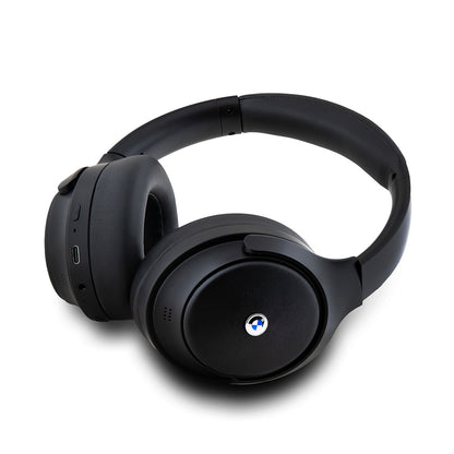 BMW Orjinal Lisanslı ANC/ENC Özellikli Metal Logolu Kulak Üstü Bluetooth Kulaklık v5.3 Siyah