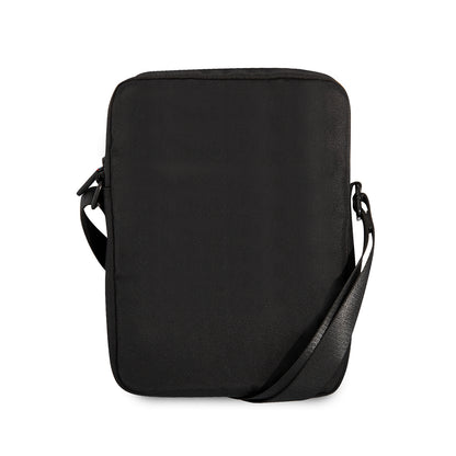 BMW Orjinal Lisanslı Metal Logolu Fermuarlı Çapraz Askılı Tablet Çantası Siyah