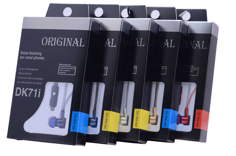 DK71i Mp3 Kulaklık Kumandalı Gri