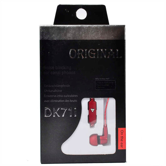 DK71i Mp3 Kulaklık Kumandalı Kırmızı