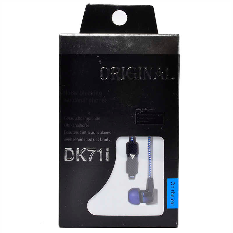 DK71i Mp3 Kulaklık Kumandalı Mavi