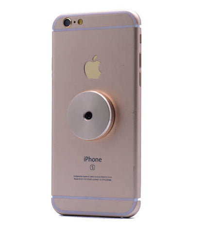 Zore Düz Zemine Yapışan Mıknatıslı Araç Telefon Tutucu Gold