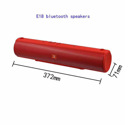 E18 Bluetooth Speaker Hoparlör Gri