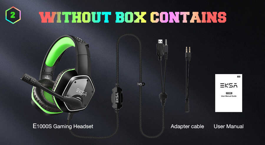 Eksa E1000S 3.5mm Kulaklık Siyah