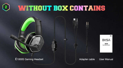 Eksa E1000S 3.5mm Kulaklık Siyah