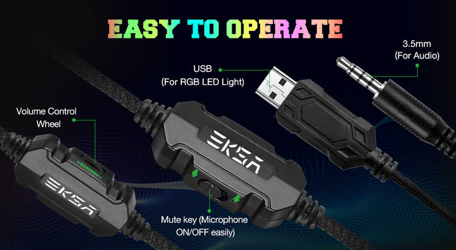 Eksa E1000S 3.5mm Kulaklık Siyah