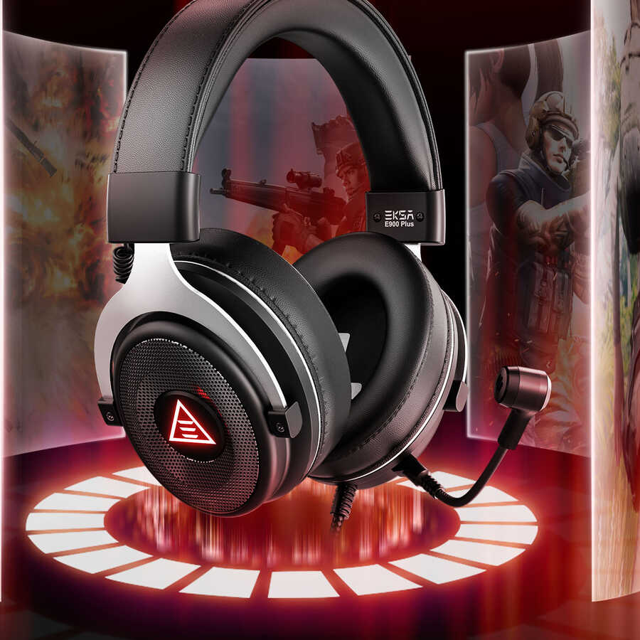 Eksa E900 Plus Usb Kulaklık Siyah