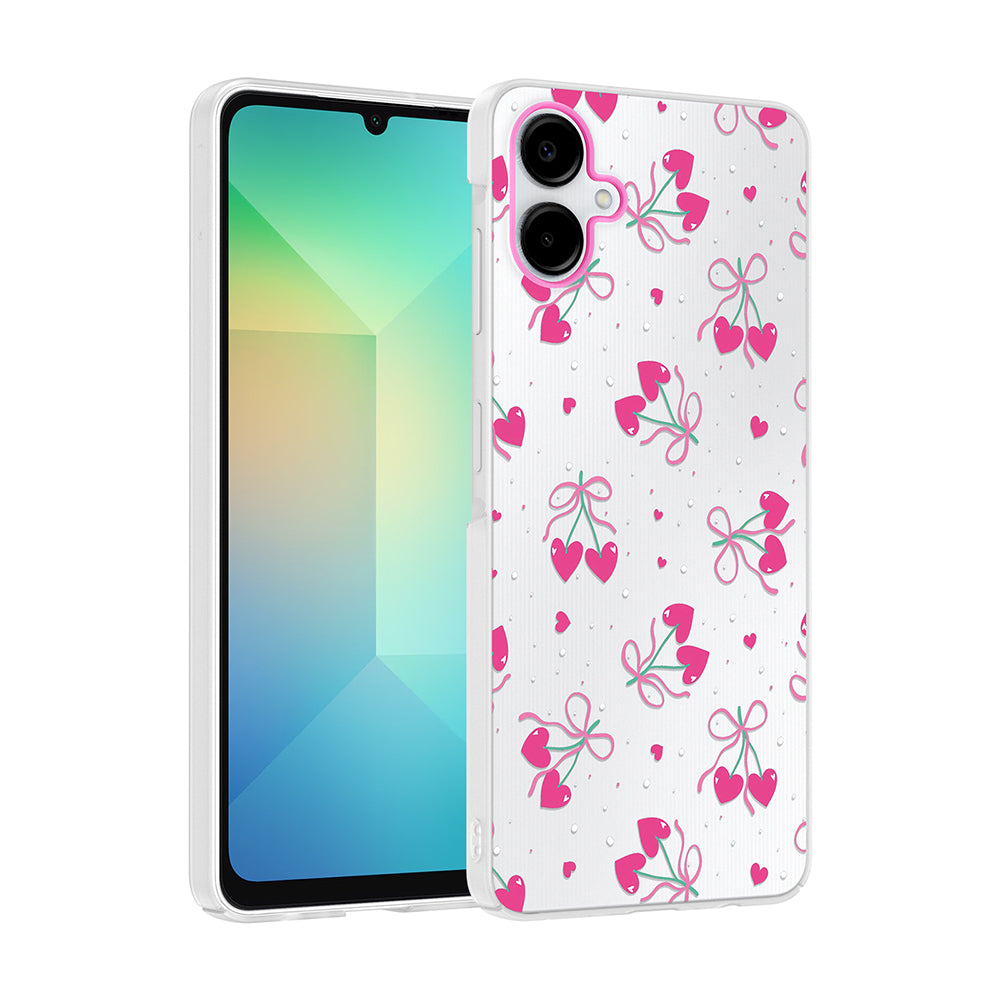 Galaxy A06 Kılıf Kamera Korumalı Desenli Zore Klip Kapak
