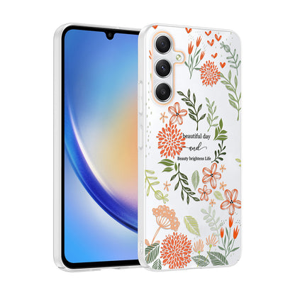 Galaxy A24 Kılıf Kamera Korumalı Desenli Zore Klip Kapak