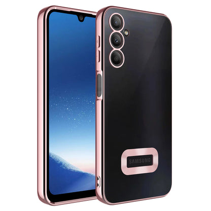 Galaxy A24 Kılıf Kamera Korumalı Logo Gösteren Zore Omega Kapak