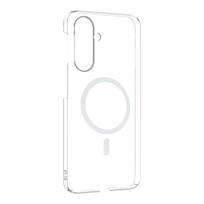 Galaxy A36 Kamera Korumalı M-Safe Şarj Özellikli Şeffaf Zore London Sert PC Kapak
